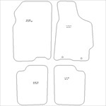 Mazda 626 Car Mats